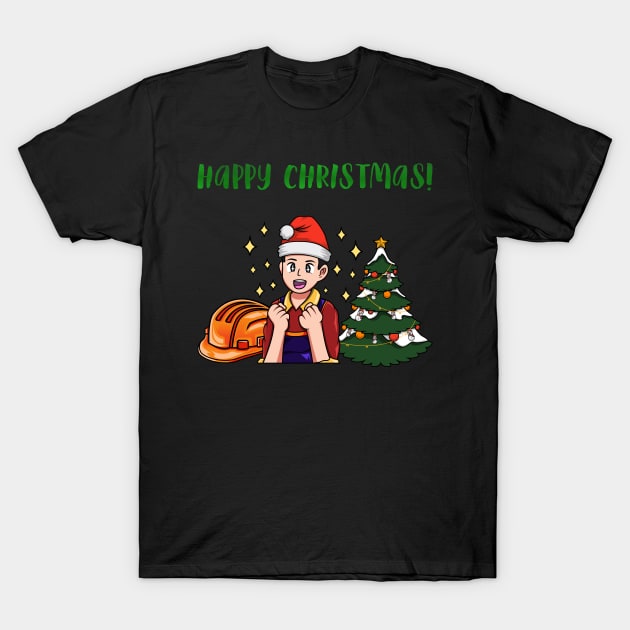 Engineer Christmas Edition T-Shirt by Merch By Engineer